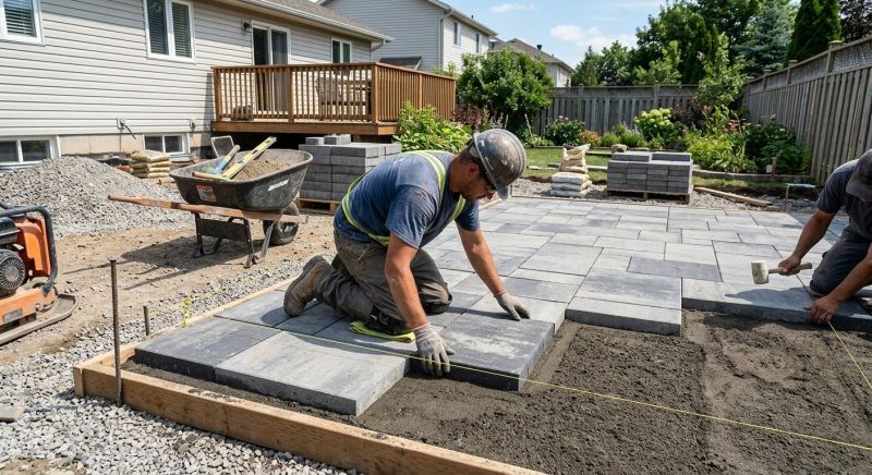 Patio Flooring Installation Service